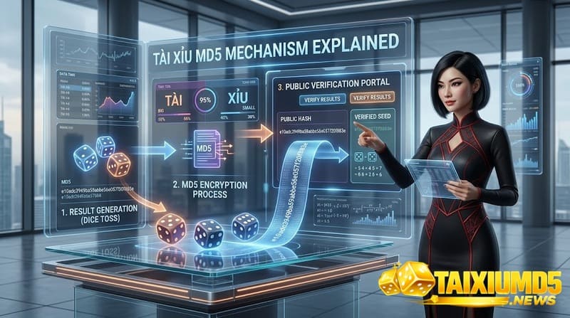 cơ chế md5 tài xỉu